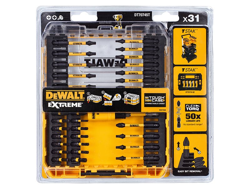 Dewalt DT70745T Flextorq Screwdriving Set 31 Piece