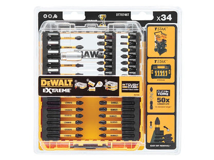 Dewalt DT70746T Flextorq Screwdriving Set 34 Piece