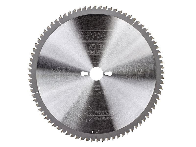 Dewalt TB - DEWDT4288QZ Dewalt Series 40 Circular Saw Blade 305 X 30mm X 80t Tcg/Neg