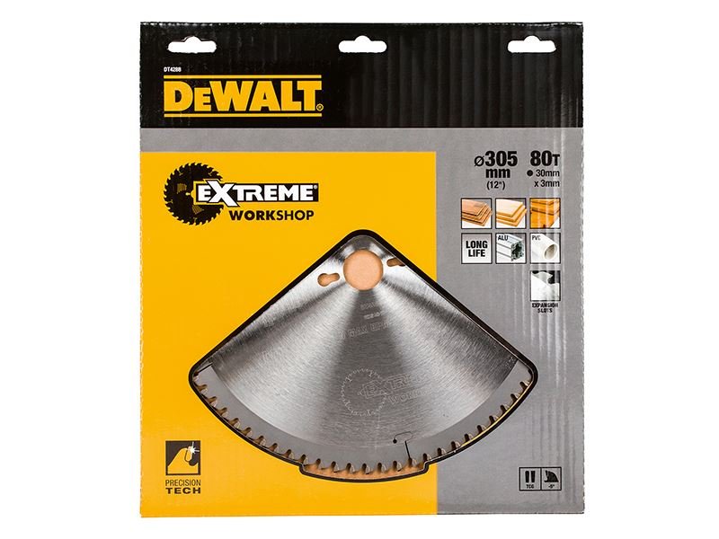 Dewalt TB - DEWDT4288QZ Dewalt Series 40 Circular Saw Blade 305 X 30mm X 80t Tcg/Neg