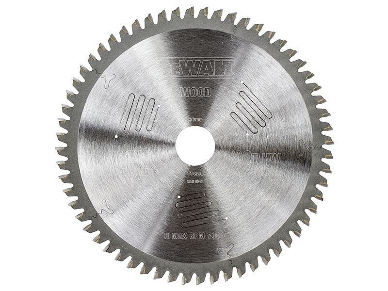 Dewalt Series 60 Circular Saw Blade 216 X 30mm X 60t Atb/Neg