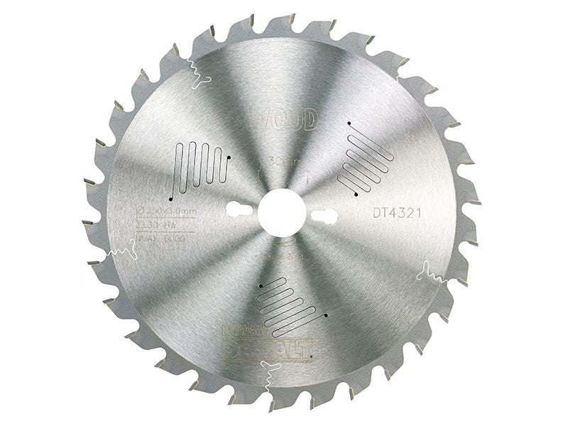 Dewalt Series 60 Circular Saw Blade 250 X 30mm X 30t