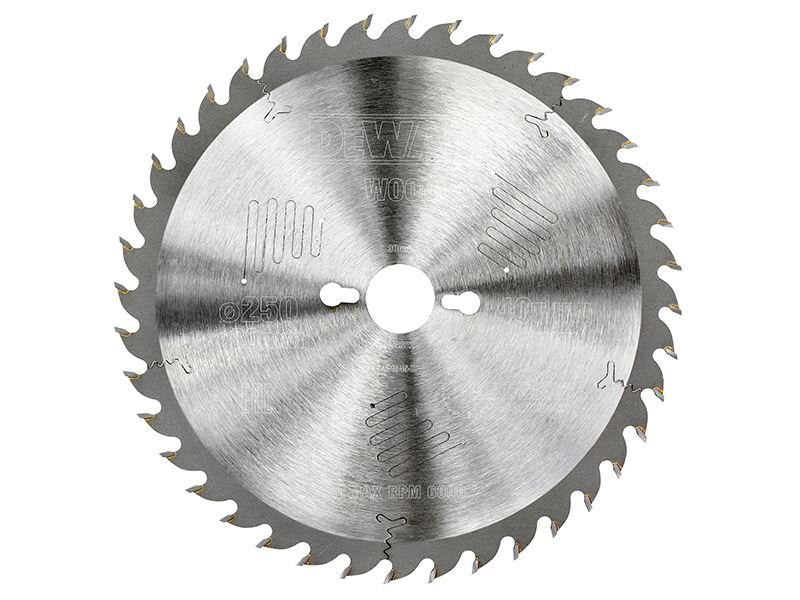 Dewalt Series 60 Circular Saw Blade 250 X 30mm X 40t