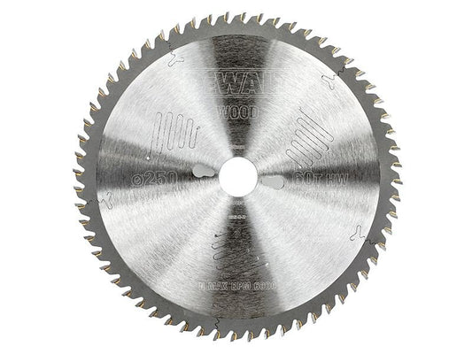 Dewalt Series 60 Circular Saw Blade 250 X 30mm X 60t