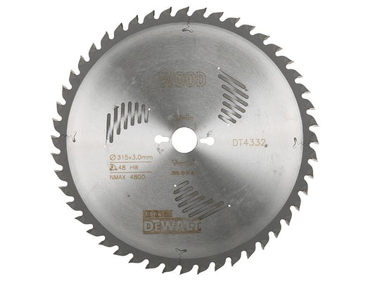 Dewalt Series 60 Circular Saw Blade 315 X 30mm X 48t