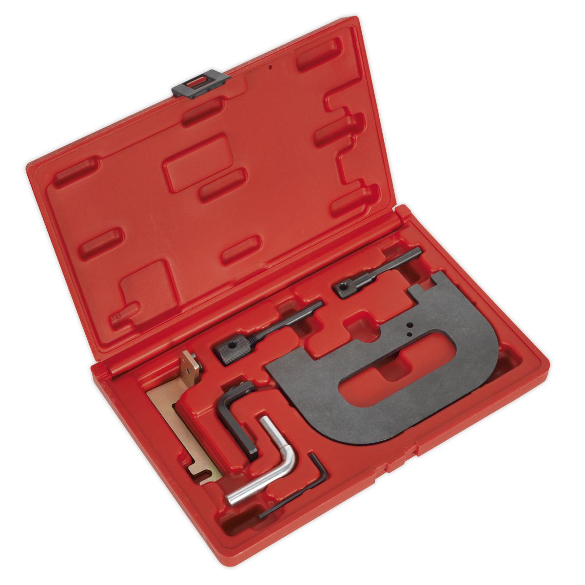 Sealey VSE5071A Petrol Engine Timing Tool Kit - for Renault 1.4/1.6/1.8/2.0 K4J/K4M/F4P/F4R(t) - Belt Drive-McCormickTools