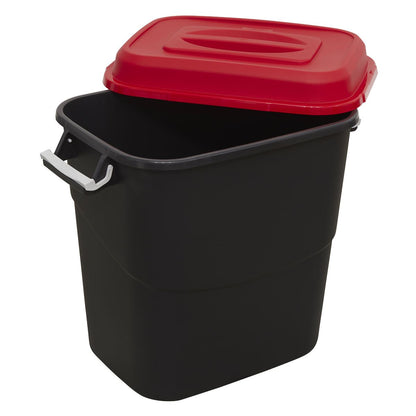 Sealey BM75R Refuse/Storage Bin 75L - Red