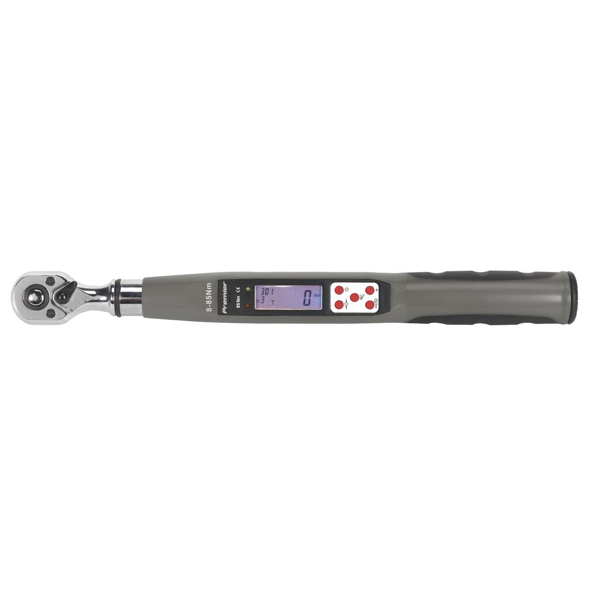 Sealey STW308 Torque Wrench Digital 3/8"Sq Drive 8 - 85Nm(5.9 - 62.7lb.ft)