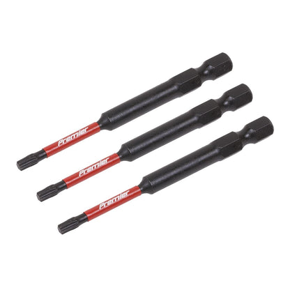 Sealey AK8266 TRX-Star* T15 Impact Power Tool Bits 75mm - 3pc