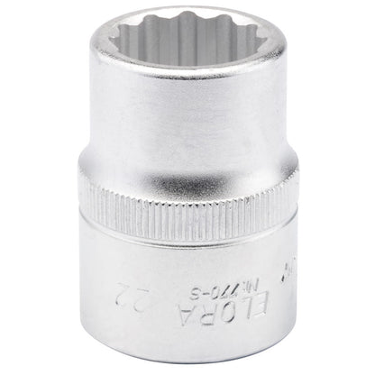 Elora 22mm 3/4" Square Drive Bi - Hexagon Socket 00707