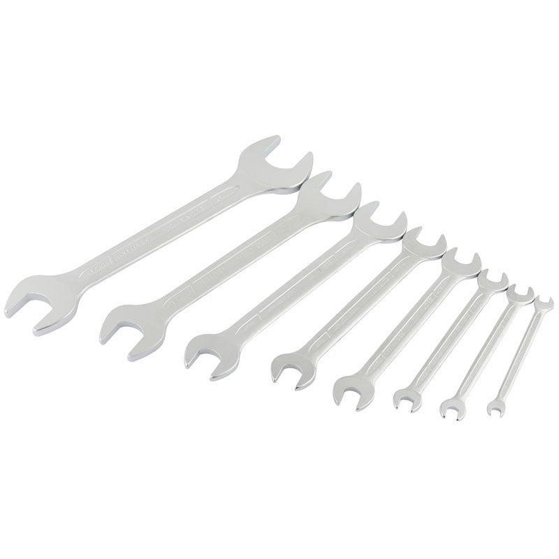 Elora 8 Piece Long Imperial Open End Spanner Set 01218