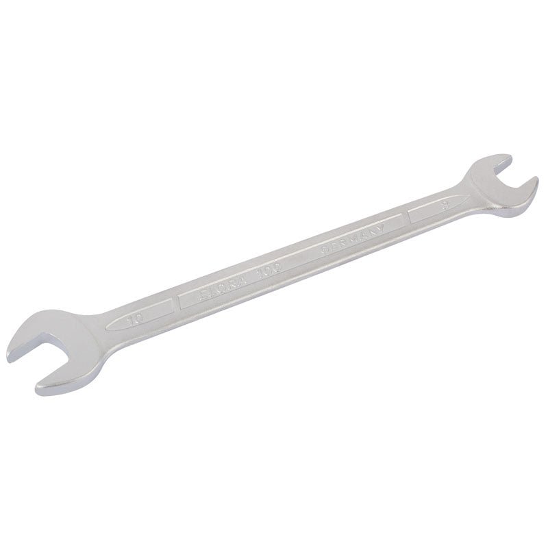 Elora 8mm x 10mm Long Metric Double Open End Spanner 01846