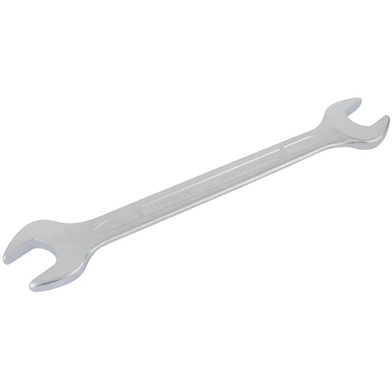 Elora 17mm x 19mm Long Metric Double Open End Spanner 01961