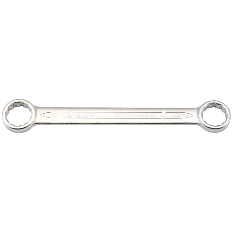 Elora 16mm x 17mm Flat Metric Ring Spanner 02448