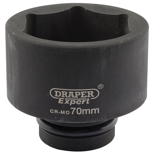 Draper Expert 70mm 1" Square Drive Hi - Torq®️ 6 Point Impact Socket 05131