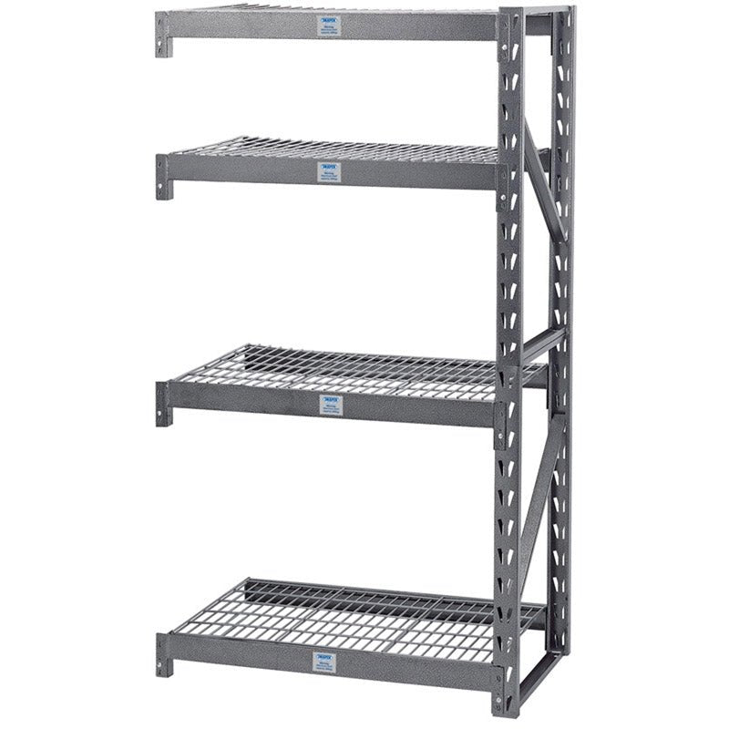 Draper Expert Heavy Duty Steel 4 Shelving Extension Unit - 1040 x 610 x 1830mm 05231