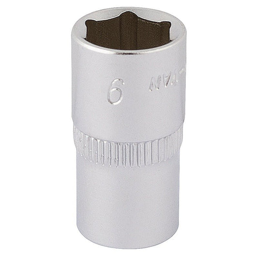 Elora 9mm 1/4" Square Drive Hexagon Socket 11098