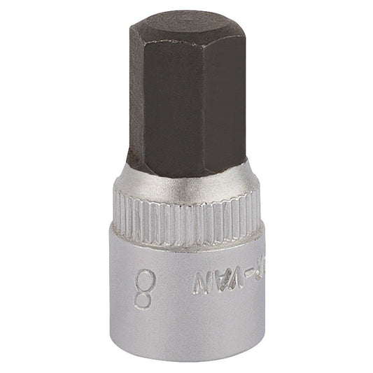 Elora 8mm 1/4" Square Drive Hexagon Screwdriver Socket 11128