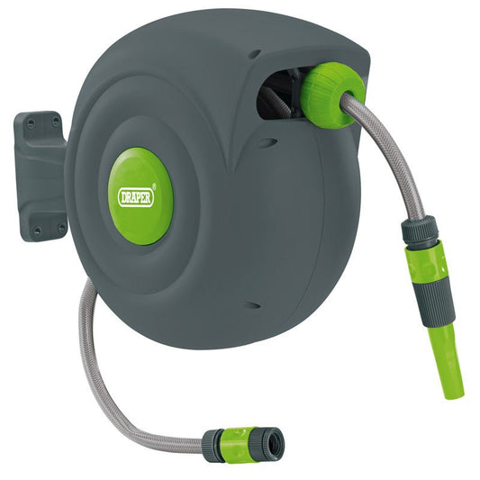 Draper Retractable Garden Hose Reel (20m)