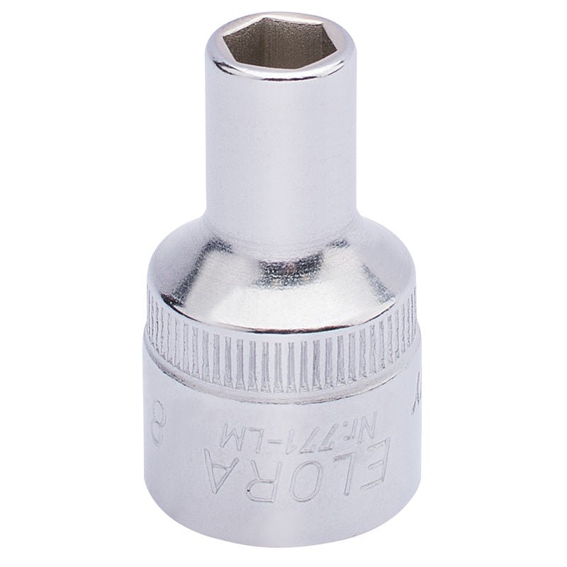 Elora 8mm 1/2" Square Drive Hexagon Socket 15297