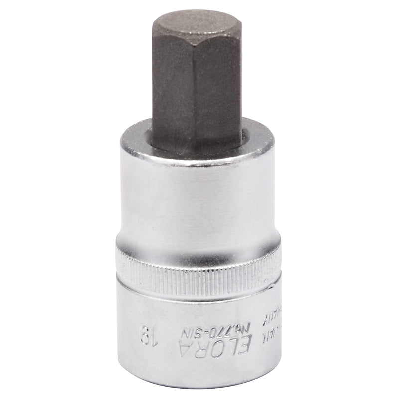 Elora 19mm 3/4" Square Drive Hexagon Screwdriver Socket 15554