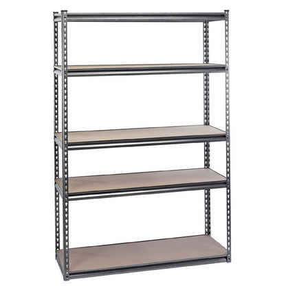 Draper Expert Heavy Duty Steel Shelving Unit - Five Shelves (L1220 x W450 x H1830mm) 21663