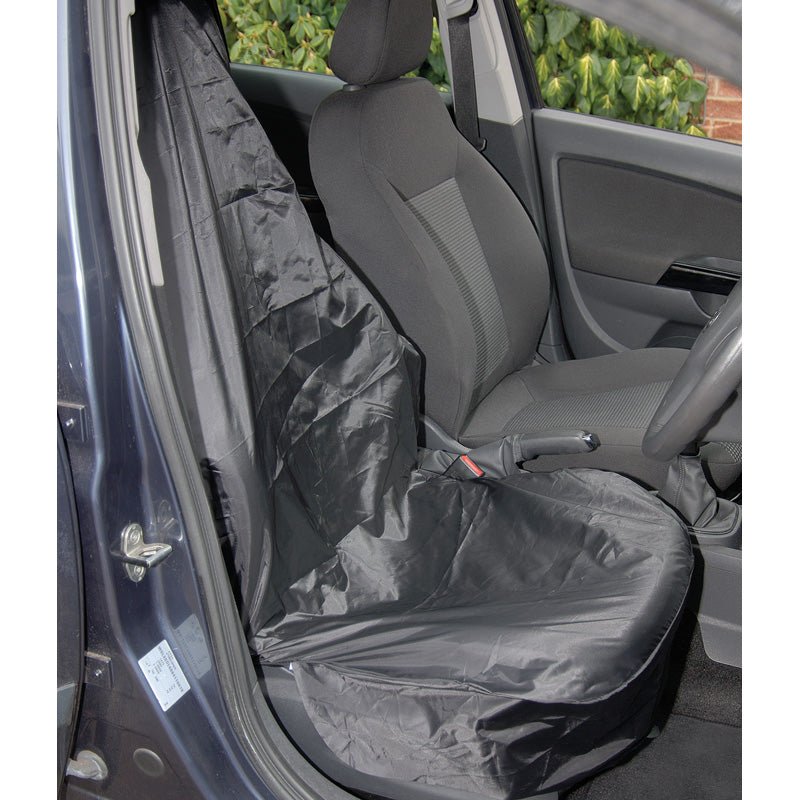 Draper Side Airbag Compatible Polyester Front Seat Cover 22596