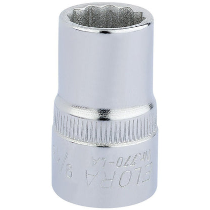 Elora 9/16" 1/2" Square Drive Bi - Hexagon Socket 24369