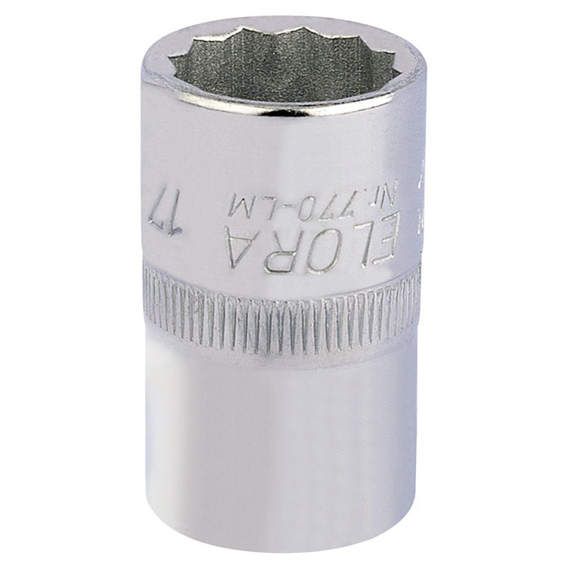 Elora 17mm 1/2" Square Drive Bi - Hexagon Socket 24624