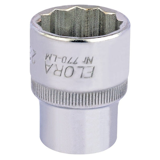 Elora 23mm 1/2" Square Drive Bi - Hexagon Socket 24682