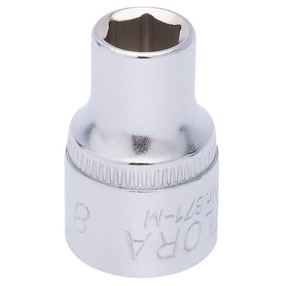 Elora 8mm 3/8" Square Drive Hexagon Socket 25846