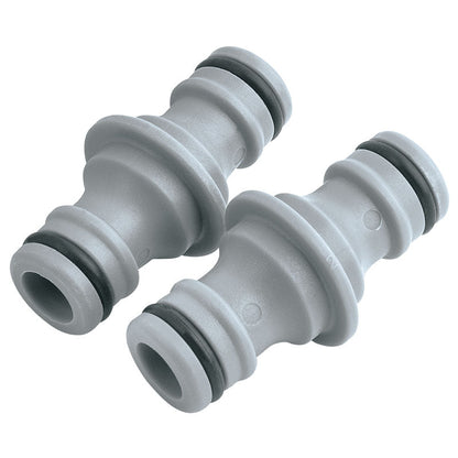 Draper Two - Way Hose Connector (Twin Pack)