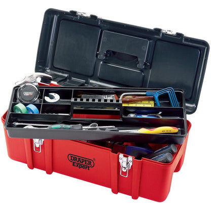 Draper Expert 580mm Tool Box with Tote Tray 27732