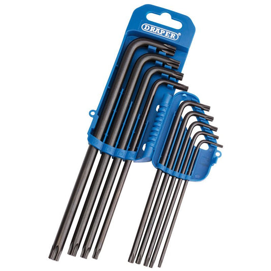 Draper Extra Long 9 piece TX - STAR®️ Key Set 33748