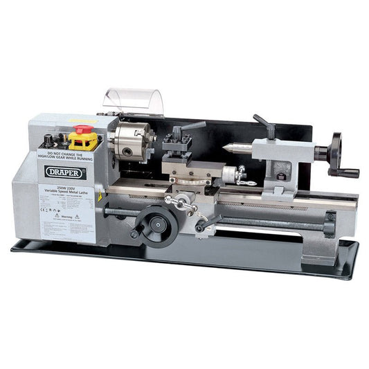 Draper Variable Speed Metal Work Lathe (250W) 33893