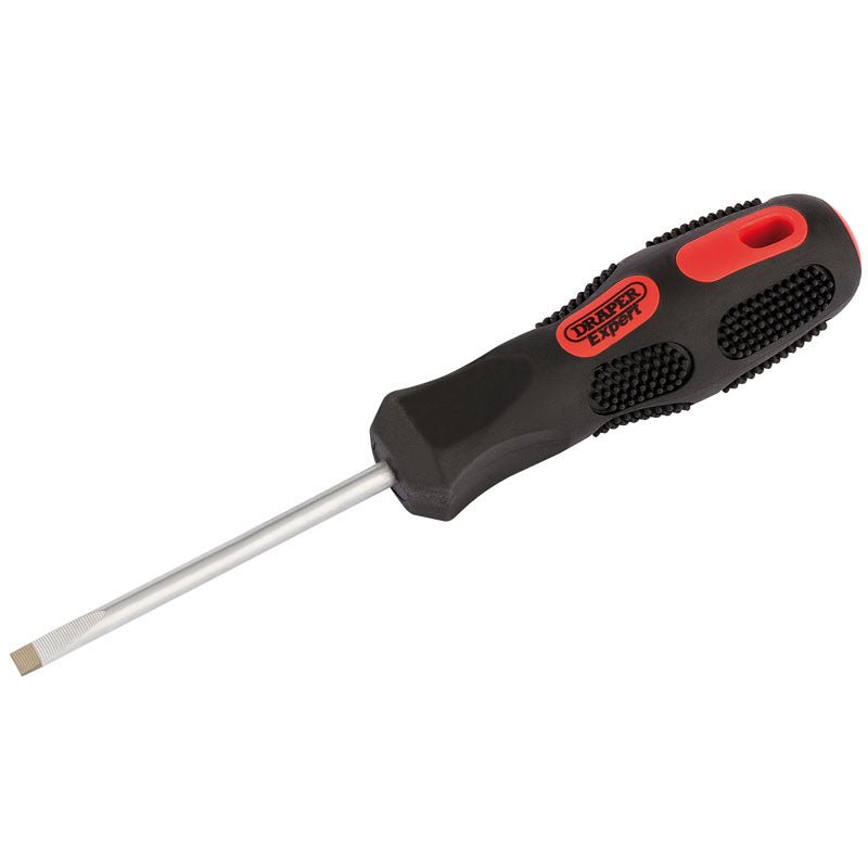 Draper Expert 5.0mm x 75mm Plain Slot Parallel Tip Screwdriver (Sold Loose) 43376