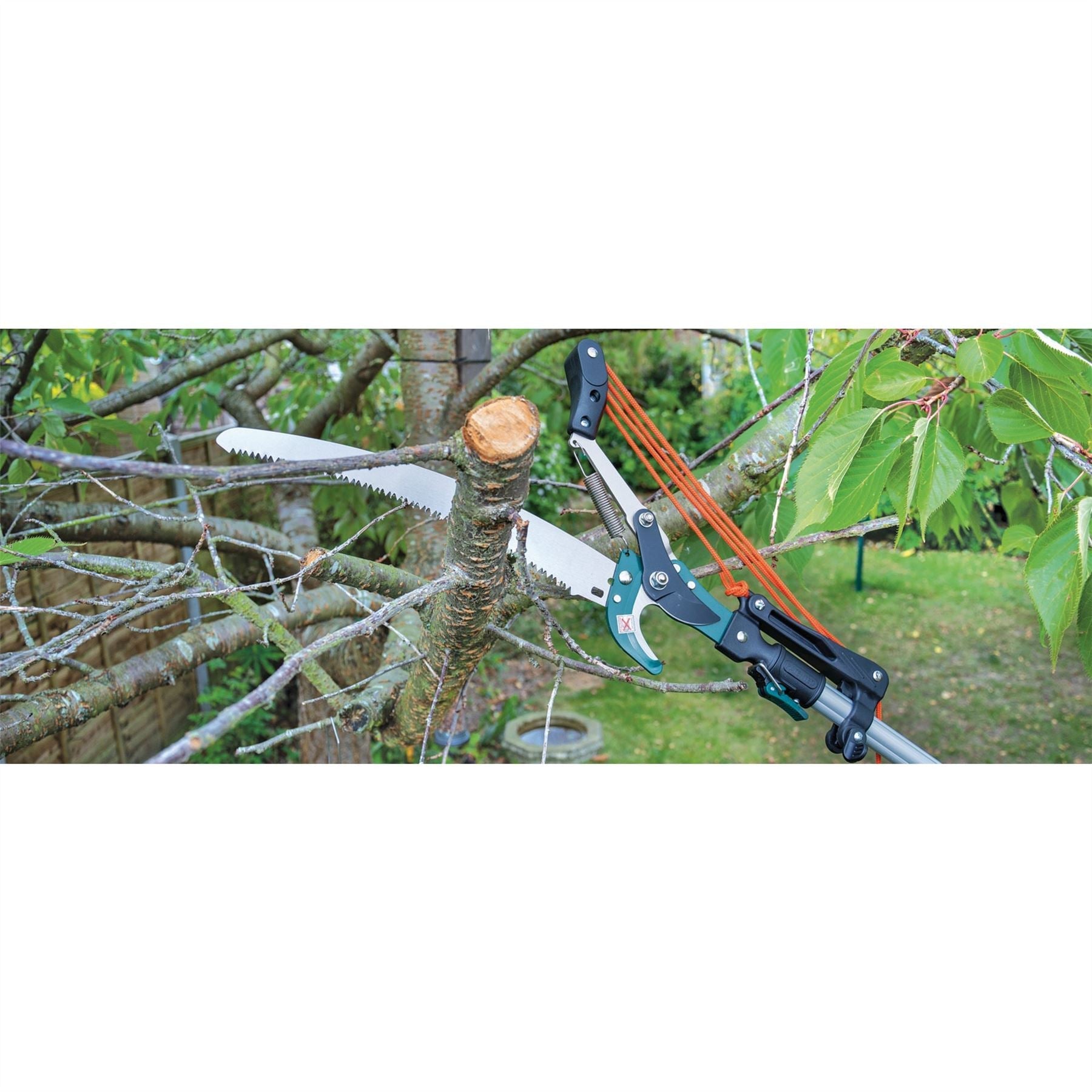 Draper Expert Tree Pruner with Telescopic Handle - Cutting Capacity 32mm Dia. 45334