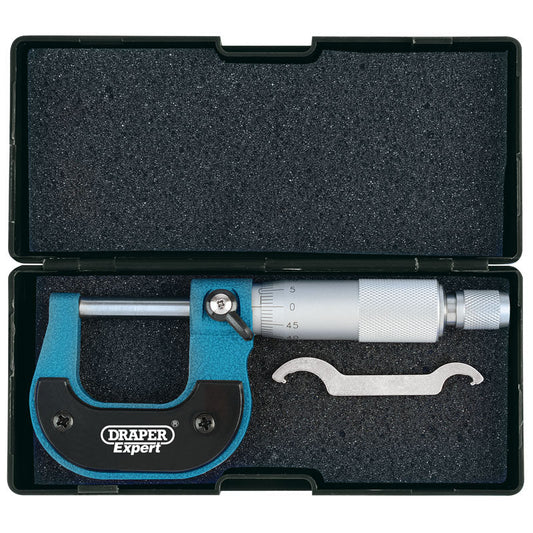 Draper Expert Metric External Micrometer - 0 - 25mm 46603