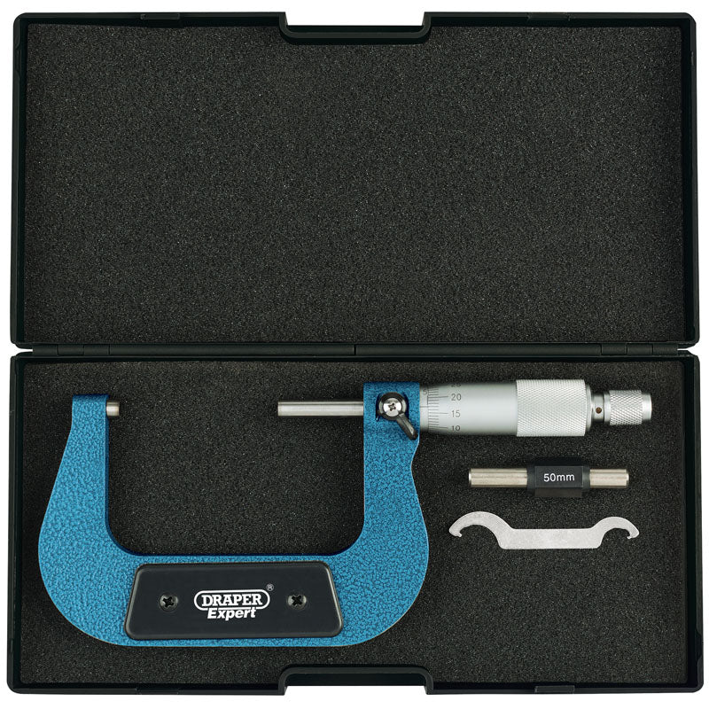 Draper Expert Metric External Micrometer - 50 - 75mm 46605