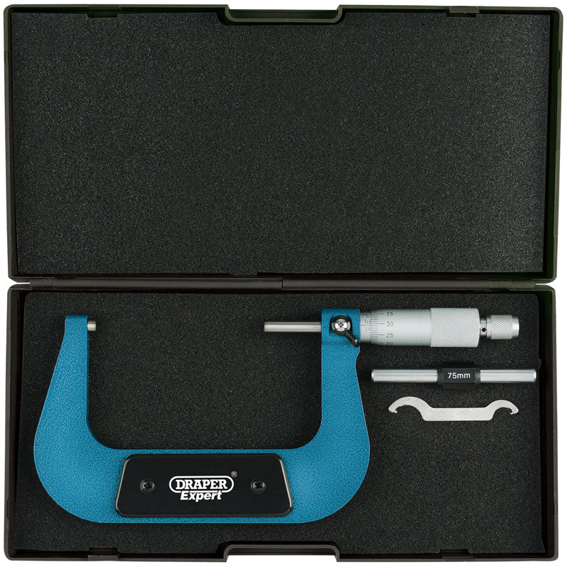 Draper Expert Metric External Micrometer - 75 - 100mm 46606