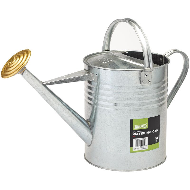 Draper Galvanised Watering Can (9l)