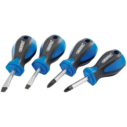 Draper Stubby Screwdriver Set (4 Piece)