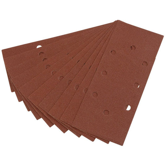 Draper Ten 230 x 92mm 100 Grit Aluminium Oxide Sanding Sheets for 63128 Random Orbit Sander 63632