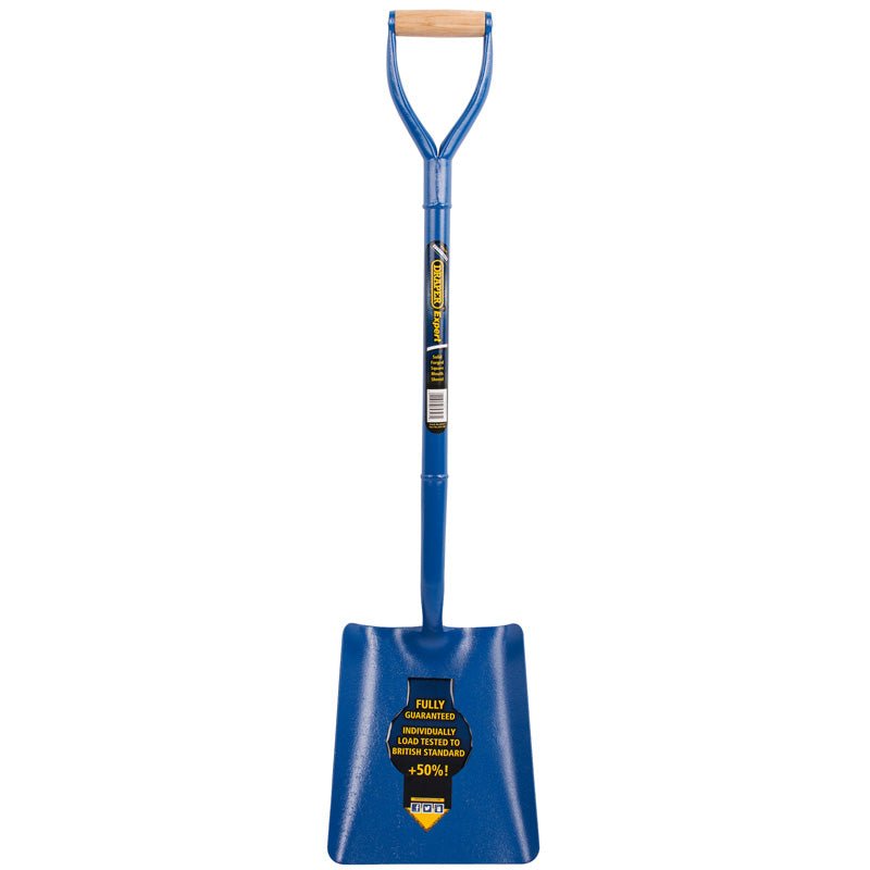 Draper Expert Solid Forged Contractors Square Mouth Shovel 64327