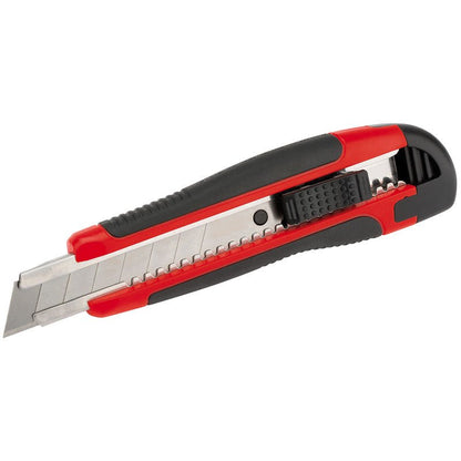 Draper Soft - Grip Retractable Trimming Knife (18mm) 68667