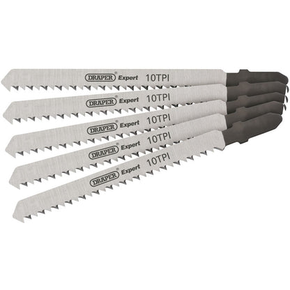 Draper Expert 5 Piece DT101B 100mm Jigsaw Blade Set 81716