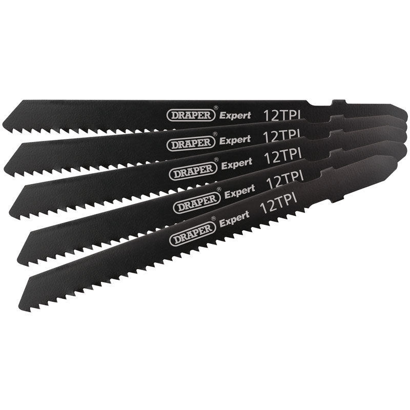 Draper Expert 5 Piece DT119B 92mm Jigsaw Blade Set 81722