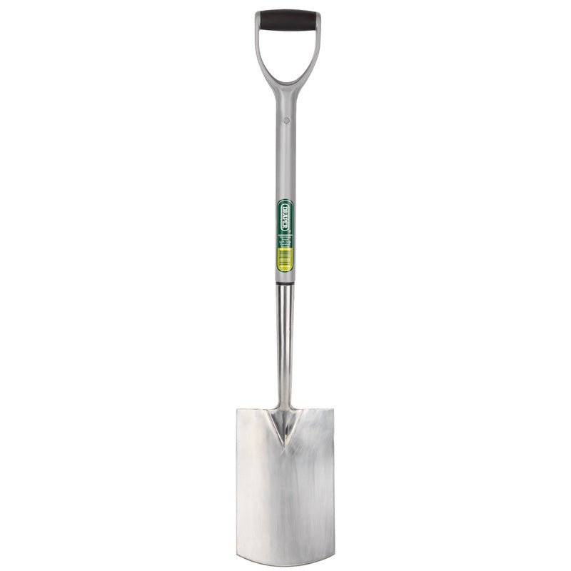 Draper Stainless Steel Soft Grip Garden Spade 83756