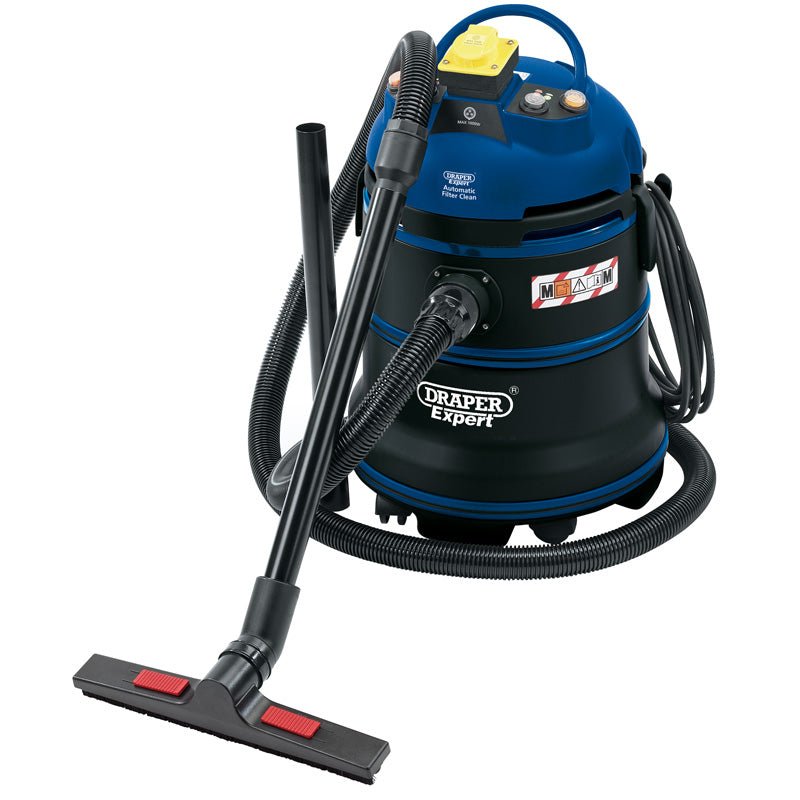 Draper Expert 35L 1200W 110V M-Class Wet and Dry Vacuum Cleaner 86685-McCormickTools