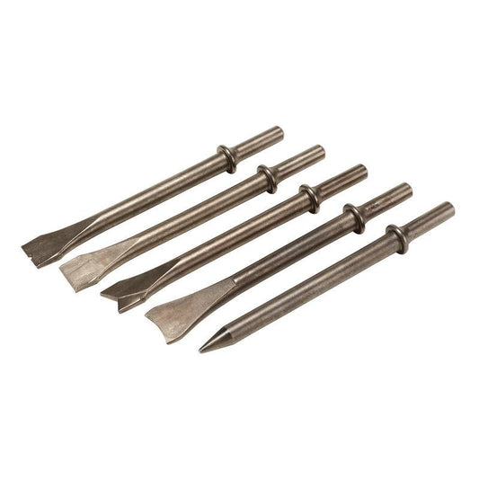 Draper 01090 Air Hammer Chisel Set for Air Hammer Kit 5 Piece - McCormickTools